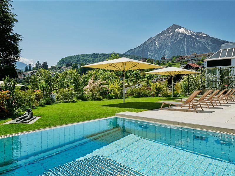 Hotel Eden Spiez Dış mekan fotoğraf
